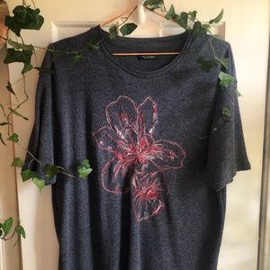 Navy Blue Zara Knit Shirt